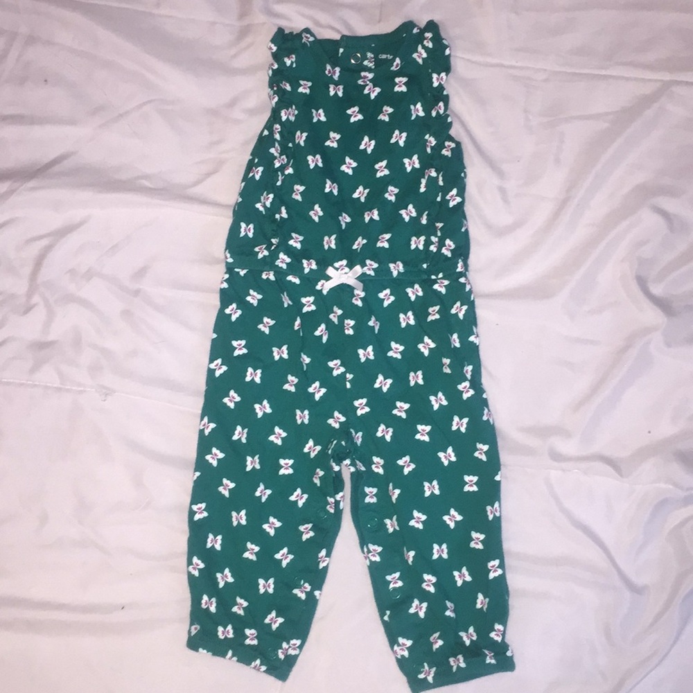 Baby Girls Long Pants Romper